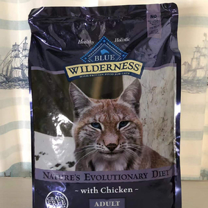 现货美国blue蓝馔蓝爵猫粮超能活力配方无谷鸡肉成猫粮猫主粮12磅