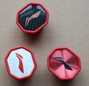 羽毛球拍配件李宁中国字碳织布底盖羽毛球拍底盖通用型握把盖