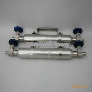 气体取样器/氢气采样钢瓶316L 1000ML 20MPa 型号:SJ28-FSBPY-G