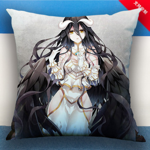 overlord雅儿贝德周边不死者之王纯白恶魔动漫二次元靠垫定制抱枕