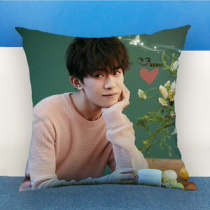 易烊千玺抱枕双面女生生日礼物烊烊闺蜜真人照片印制枕头来图定制