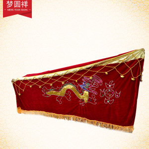 棺罩加厚加大金丝绒平绒棺罩 殡葬用品龙凤呈祥老式棺材罩
