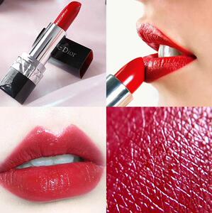 迪可迪奥口红口号521橘红色8d砖红色貂蝉送女友提亮亚光润肤姨妈
