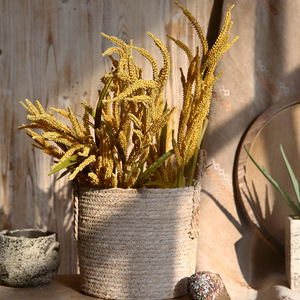 仿真谷穗假麦穗艺术干花插花假花客厅餐桌森系装饰摆设拍摄道具