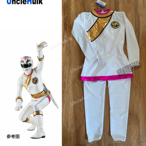 【unclehulk】百兽战队牙吠白cosplay打底衣 包含上衣裤子