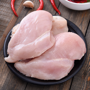 鸡大胸鸡胸肉500g 购10份包邮江浙沪皖 健身食材十年老店沃鲜汇