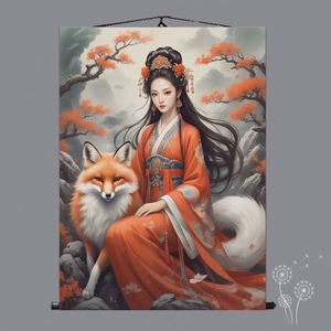 【九尾狐仙娘娘画像】九尾狐仙娘娘画像品牌,价格 - 阿里巴巴