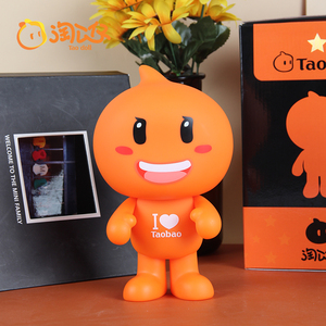 阿里巴巴官方淘公仔手办桌面摆件汽车玩具模型人偶办公礼品人气