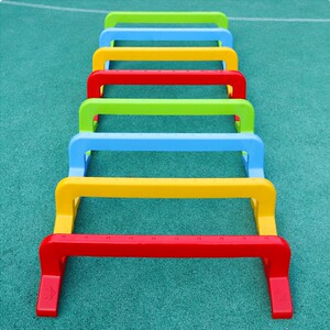 户外体能训练道具幼儿园体育活动障碍跨栏架儿童跨跳塑料锻炼器材