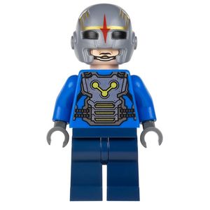lego 乐高超级英雄银河护卫队人仔 sh128 新星队长 76019