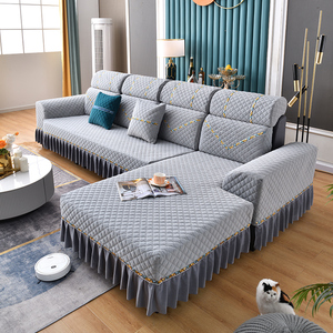 沙发套定制防滑四季通用高档雪尼尔全包套罩定做ul型2022新款座垫