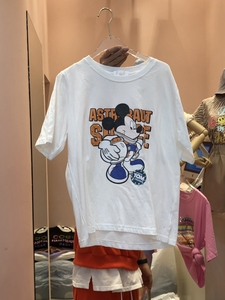 2022春 爆款 韩国东大门代实拍图案休闲百搭t恤 有2种颜色 350321