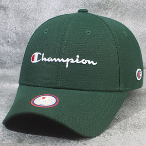 22新款champion棒球帽子硬顶男墨绿色冬季可调节冠军鸭舌帽女潮牌