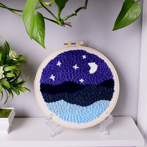 日本购diy手工减压k俄罗斯戳戳绣毛线画毛线秀绷针剪刀引线器戳