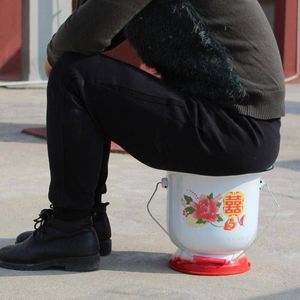 痰盂女搪瓷尿桶大人尿盆带盖防臭家用起夜间上厕所神器桶老人尿壶