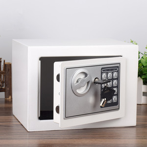 电子密码保险箱柜3c小型迷你家用夹万入墙车载保管箱学生存钱箱