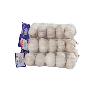 山东金乡大蒜紫白皮大蒜头干蒜5斤装新鲜一级特大优质3斤网袋装