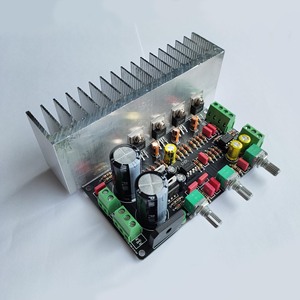 lm1875功放板2.1声道功放低音炮带音调前极发烧超重低音diy成品板