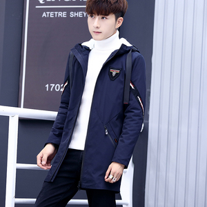 韩城攻略男装官方拓之风2018秋冬季新款忘不了加绒外套夹克