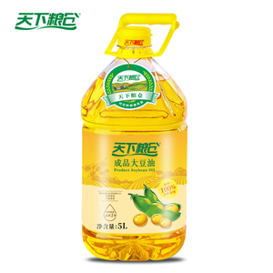 天下粮仓非转基因大豆油5l食用油炒菜植物油家用烘焙