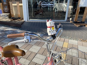 现货日本 tokyobike车铃 招财猫小布车铃配件 骑行安全自行车铃铛