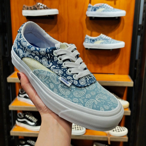 vans acer ni sp 白蓝腰果花 防滑耐磨万斯低帮休闲男女帆布板鞋