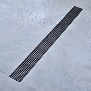 德国aokeith不锈钢长条长方形卫生间隔水防臭地漏55宽尺寸可定制