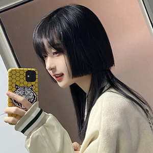 假发女长直发公主切蓬松逼真自然水母头姬发式日系长发修脸全头套