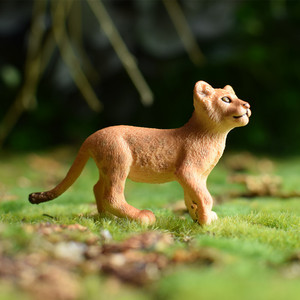 schleich 思乐狮子幼崽14813 可爱小狮子森林动物模型儿童玩具