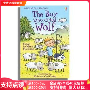 The boy who cried wolf 那个喊狼来了的男孩 儿童经典英文故事书