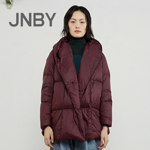 jnby/江南布衣2018冬新品短款保暖oversize羽绒