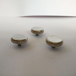 小号实心活塞按键 按扣 按手盖 小号乐器配件 每套三个