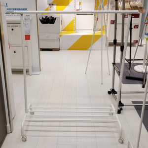 至爱baby宜家ikea丽加晒衣架晾衣架落地式室内挂衣架鞋架