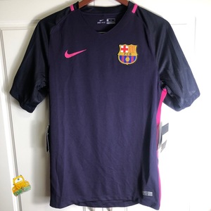 小黄牛nike巴塞罗那巴萨 16-17赛季客场球迷版球衣 776844-525