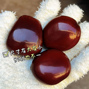 绕指柔太妃板栗平安一对文玩把件天然雕刻木腰子男女不规则盘玩