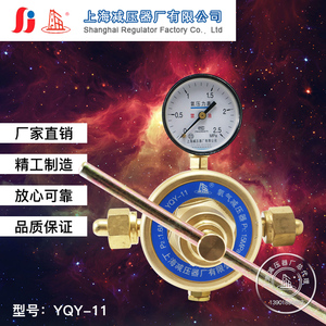 YQY-11氧气减压器低压管道减压器YQD-11氮气减压阀一半YQQ-11氢气