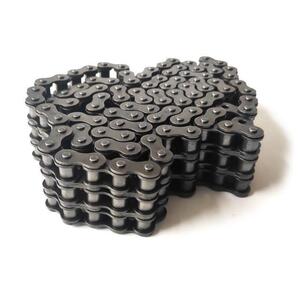 叠源三排/3排锰钢06b 08b 10a 12a 16a 10b 16b 20b传动滚子链条