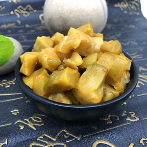 四海一家去皮榨菜片榨菜芯嫩菜芯香菇榨菜丝50g*40袋喝粥下饭小菜