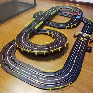 玩具赛车道组装图图片