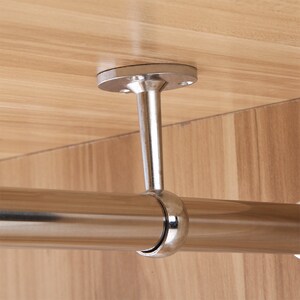 衣柜挂衣服的横杆 挂杆衣棍 棍子拉杆杠大横架撑里干竿子