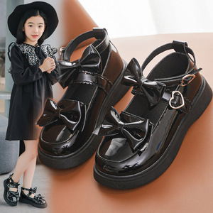 儿童洛丽塔鞋学生小女孩日系jk鞋子女童萝莉皮鞋百搭可爱春夏新款