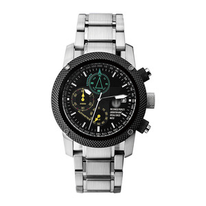 圣宝路1127t特种功能表海拔高度计指北针多功能钢带男表