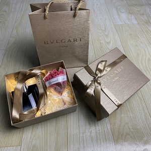 专柜原版bvlgari/宝格丽香水纸袋香水盒袋子礼品袋 袋子