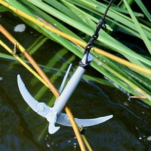 钓鱼水草刀割草刀飞虎爪绳子锚钩捞水草钩子锯齿野钓垂钓钩刀拉草