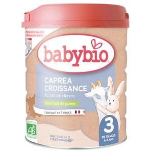 法国代购babybio伴宝乐羊奶粉婴幼儿3段800g罐装10个月到三岁宝宝