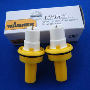 瓦格纳X1扁电极放电针 WAGNER 瓦格纳圆形喷嘴  静电喷枪粉末配件