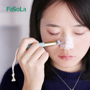 日本手动洗脸仪神器清洁毛孔洗鼻刷鼻头去黑头刷粉刺软毛刷洁面仪