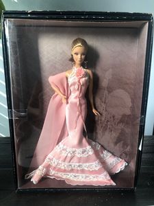 Barbie Badgley Mischka 2006 金标品牌合作婚纱新娘芭比娃娃