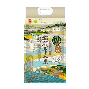 悠采 有机稻花香大米5kg五常核心产区新米自然农耕全程追溯 中粮