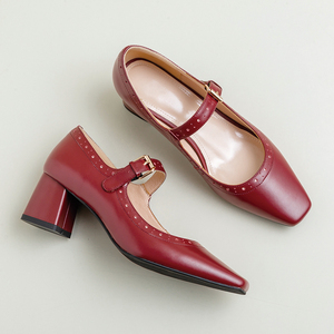 【小红鞋女复古韩版】小红鞋女复古韩版品牌,价格 - 阿里巴巴